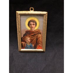 Framed Holy card