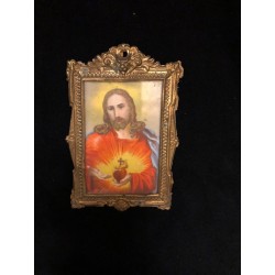 Framed Holy card