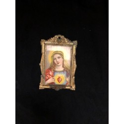 Framed Holy card