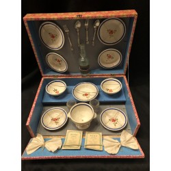 XIX toy tea set