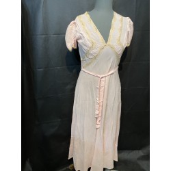 Silk night gown