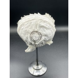 Embroidered bonnet