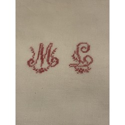 Embroidered napkins X 4