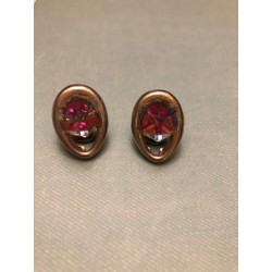 Boucles d'oreilles cristal