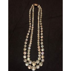 Collier perles de cristal